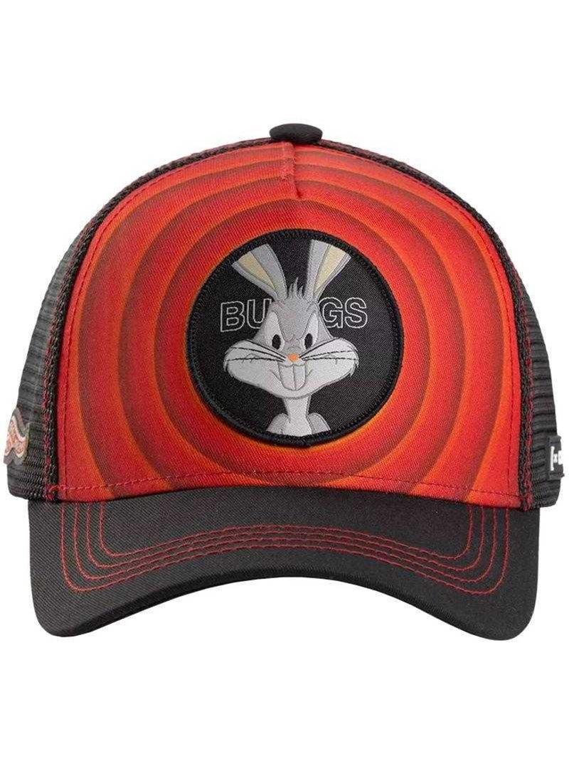 Looney Tunes - Casquette de baseball motif Bugs Bunny motif/style Capslab (Bugs Bunny) Rouge - Kiabi