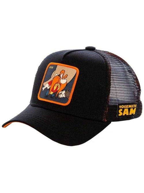 Looney Tunes - Casquette trucker motif Sam le pirate motif/style Capslab (Sam le pirate) - Kiabi