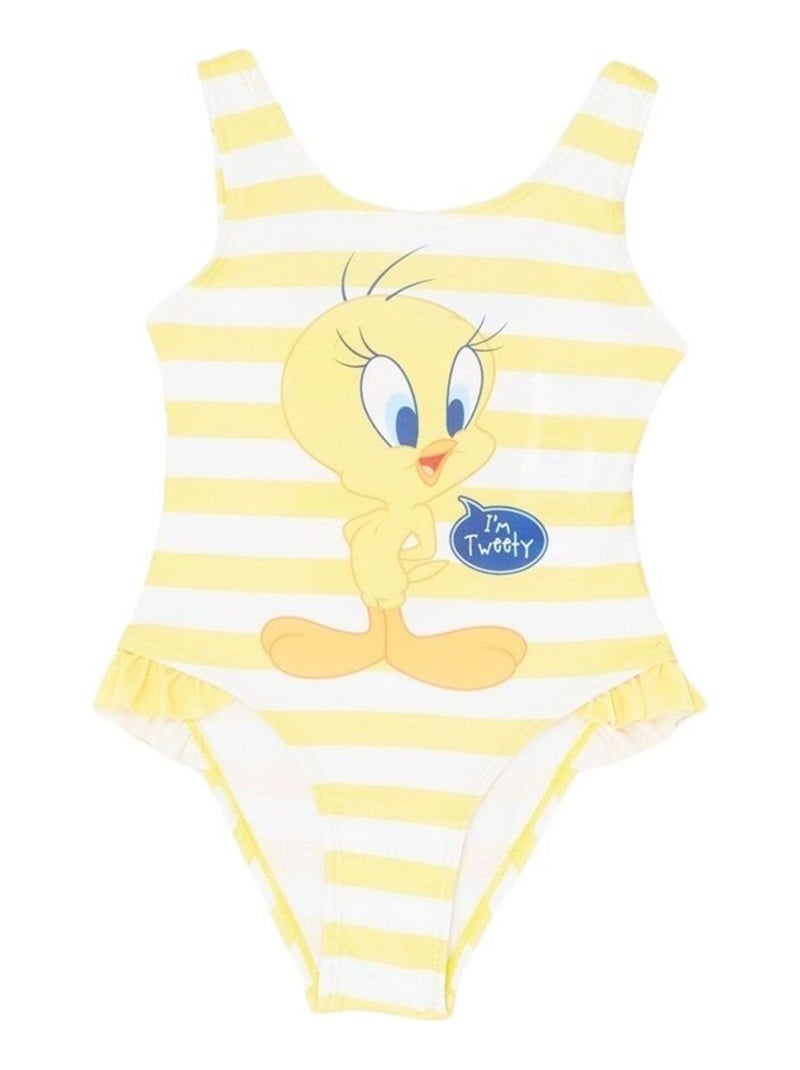 Looney Tunes - Maillot De Bain imprimé Titi Jaune - Kiabi