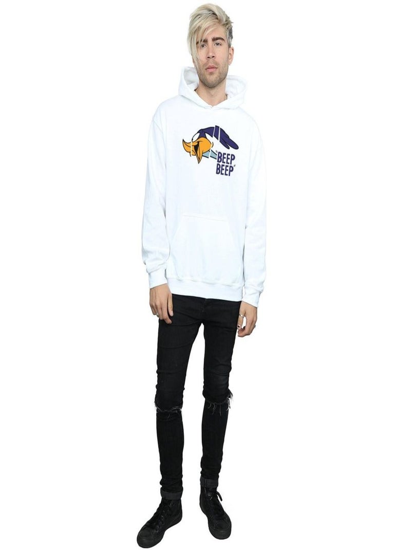 Looney Tunes - Sweat à capuche BEEP BEEP Blanc - Kiabi