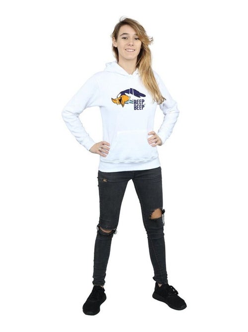 Looney Tunes - Sweat à capuche BEEP BEEP - Kiabi Looney Tunes - Sweat à capuche BEEP BEEP - Kiabi