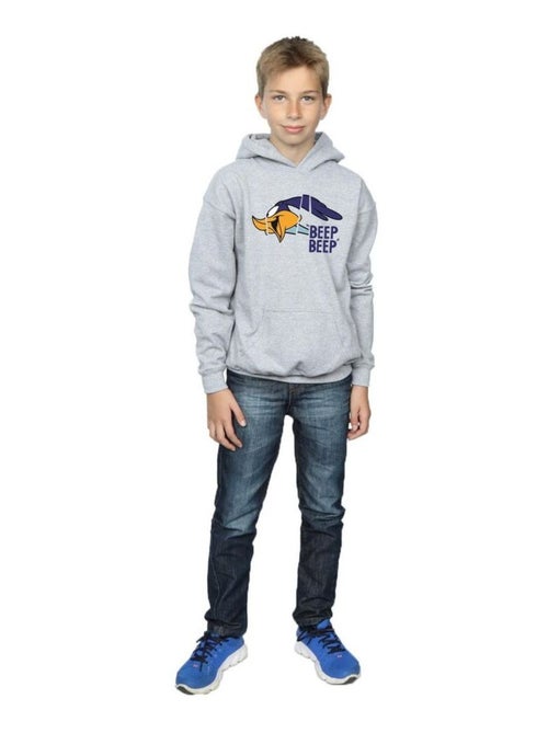 Looney Tunes - Sweat à capuche BEEP BEEP - Kiabi Looney Tunes - Sweat à capuche BEEP BEEP - Kiabi