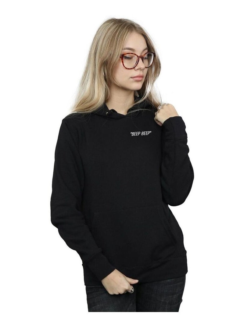 Looney Tunes - Sweat à capuche BEEP BEEP Noir - Kiabi