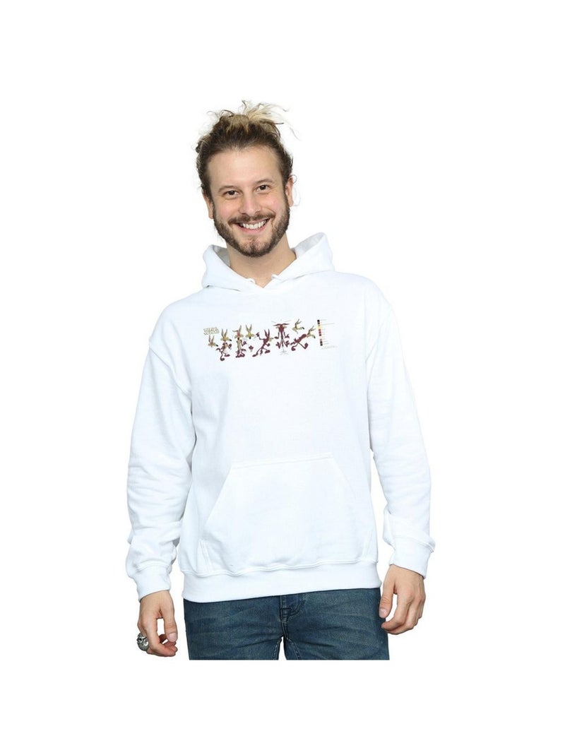 Looney Tunes - Sweat à capuche Blanc - Kiabi