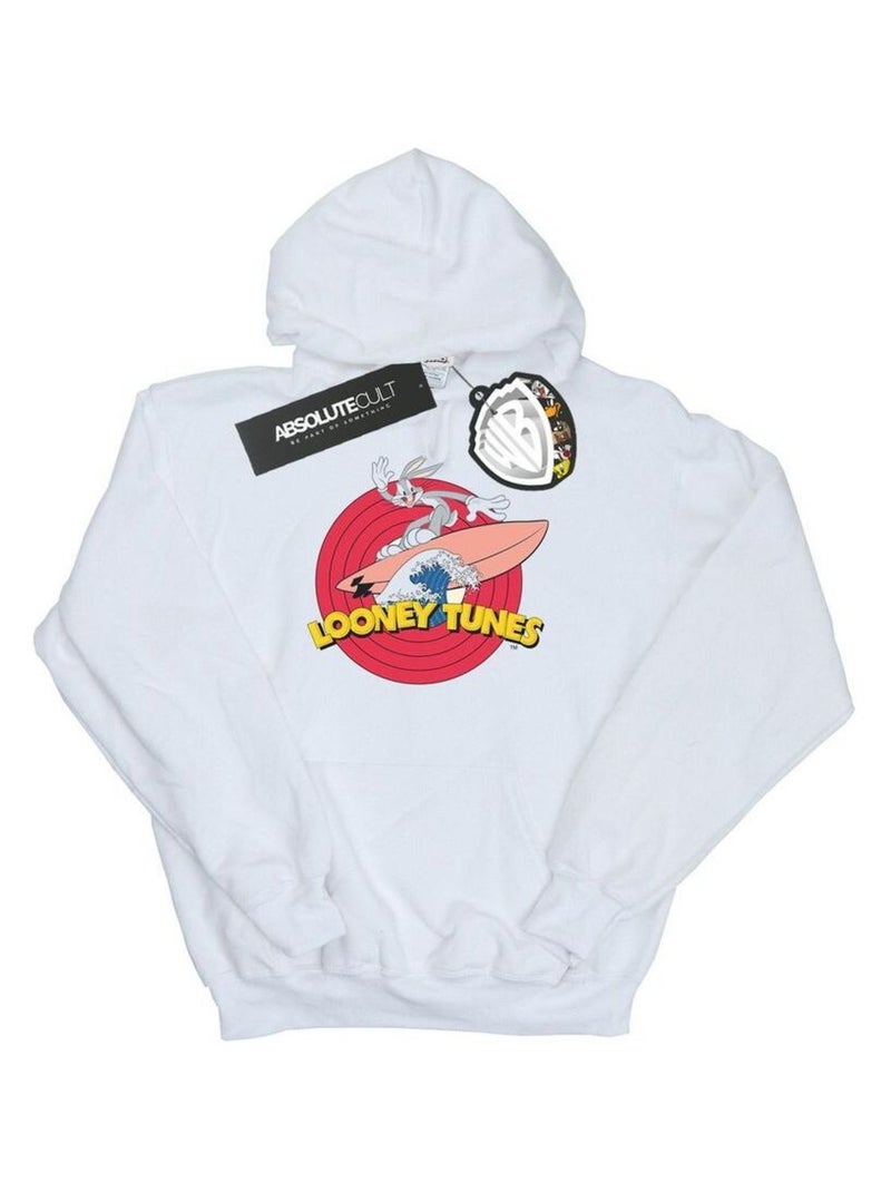 Looney Tunes - Sweat à capuche Blanc - Kiabi