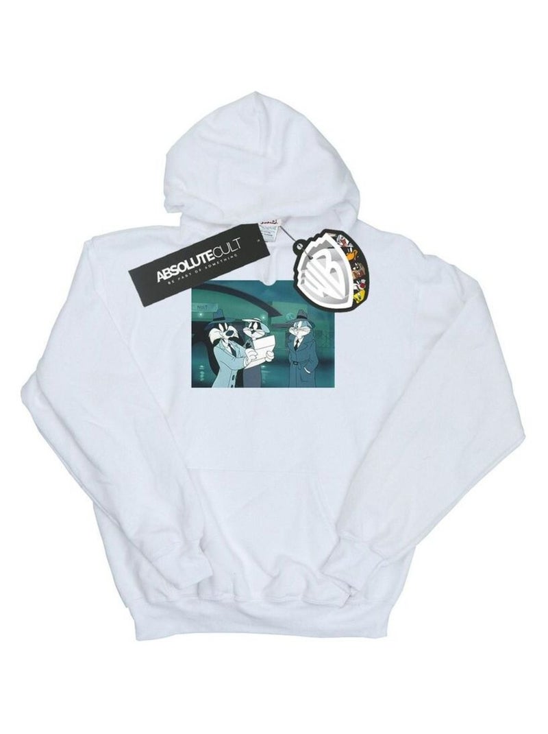 Looney Tunes - Sweat à capuche Blanc - Kiabi