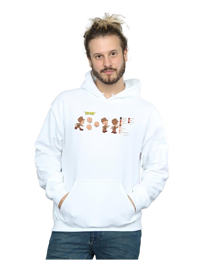 Looney Tunes - Sweat à capuche Blanc - Kiabi