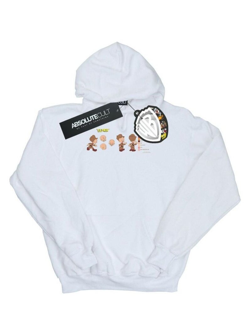 Looney Tunes - Sweat à capuche Blanc - Kiabi