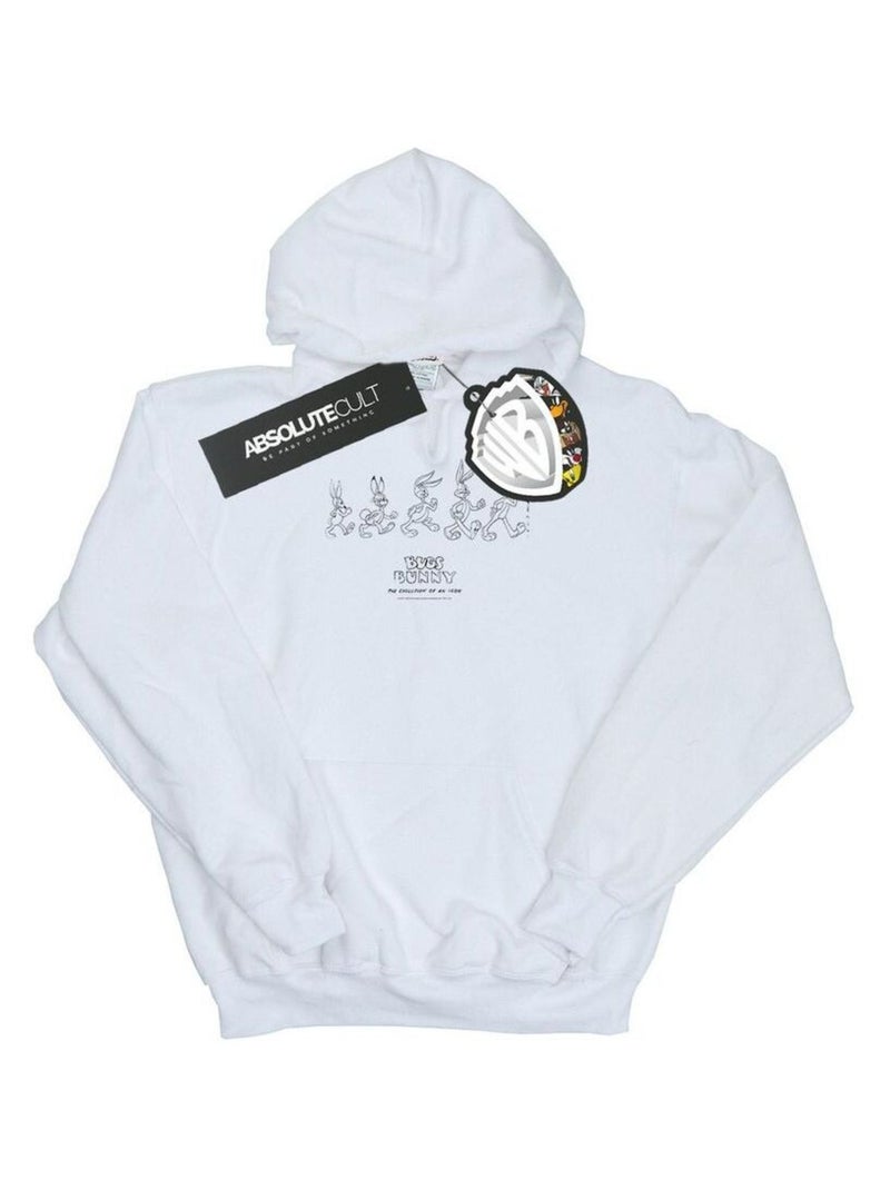 Looney Tunes - Sweat à capuche Blanc - Kiabi