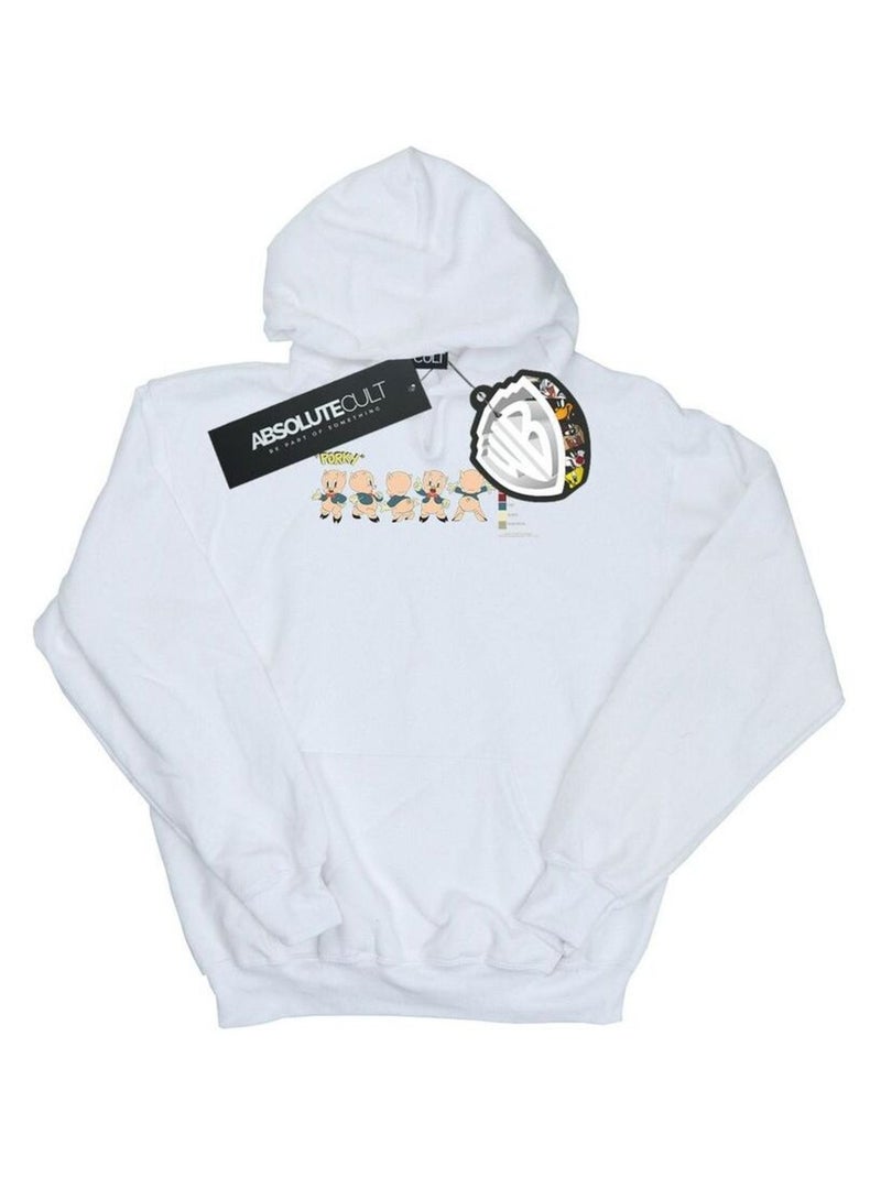 Looney Tunes - Sweat à capuche Blanc - Kiabi