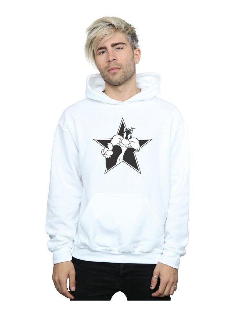 Looney Tunes - Sweat à capuche Blanc - Kiabi
