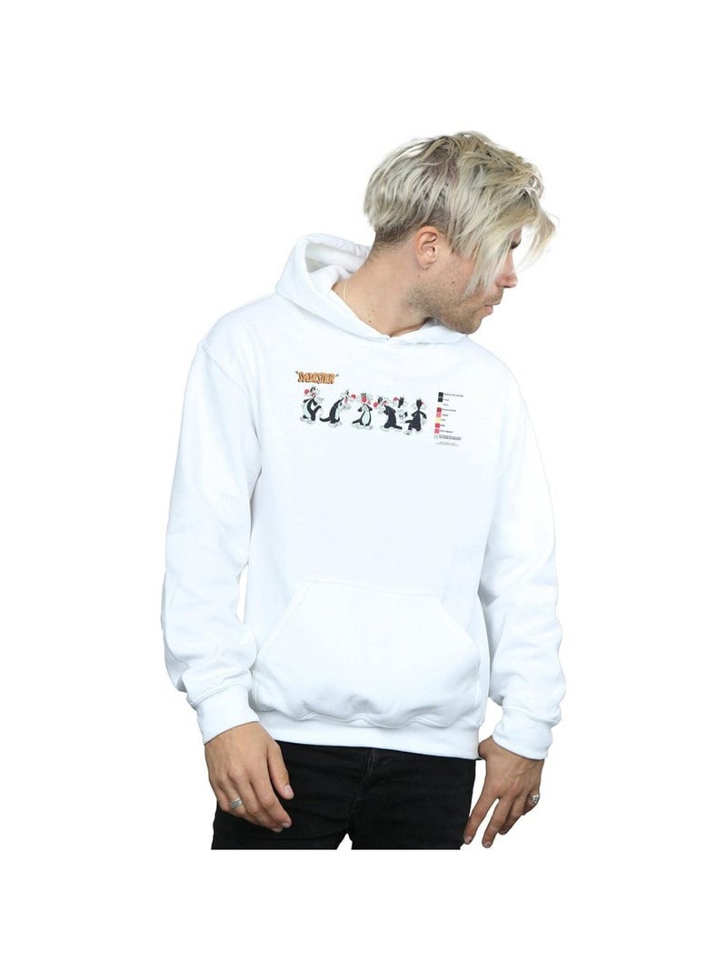 Looney Tunes - Sweat à capuche Blanc - Kiabi