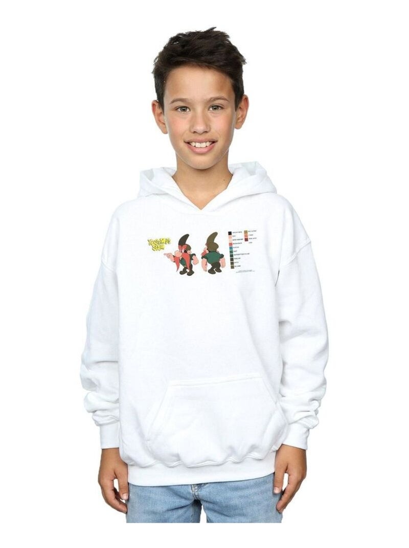 Looney Tunes - Sweat à capuche Blanc - Kiabi