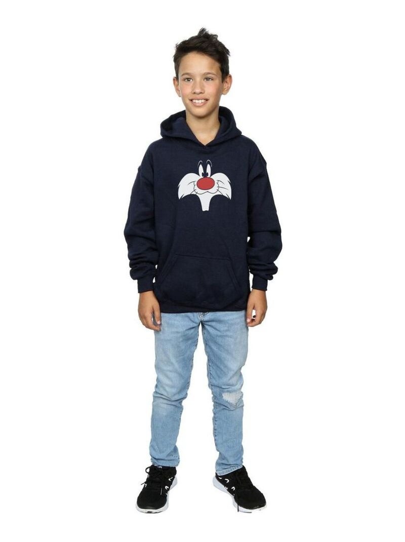 Looney Tunes - Sweat à capuche Bleu marine - Kiabi