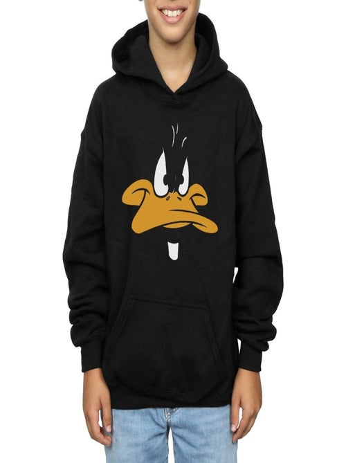 Looney Tunes - Sweat à capuche (Daffy Duck) - Kiabi