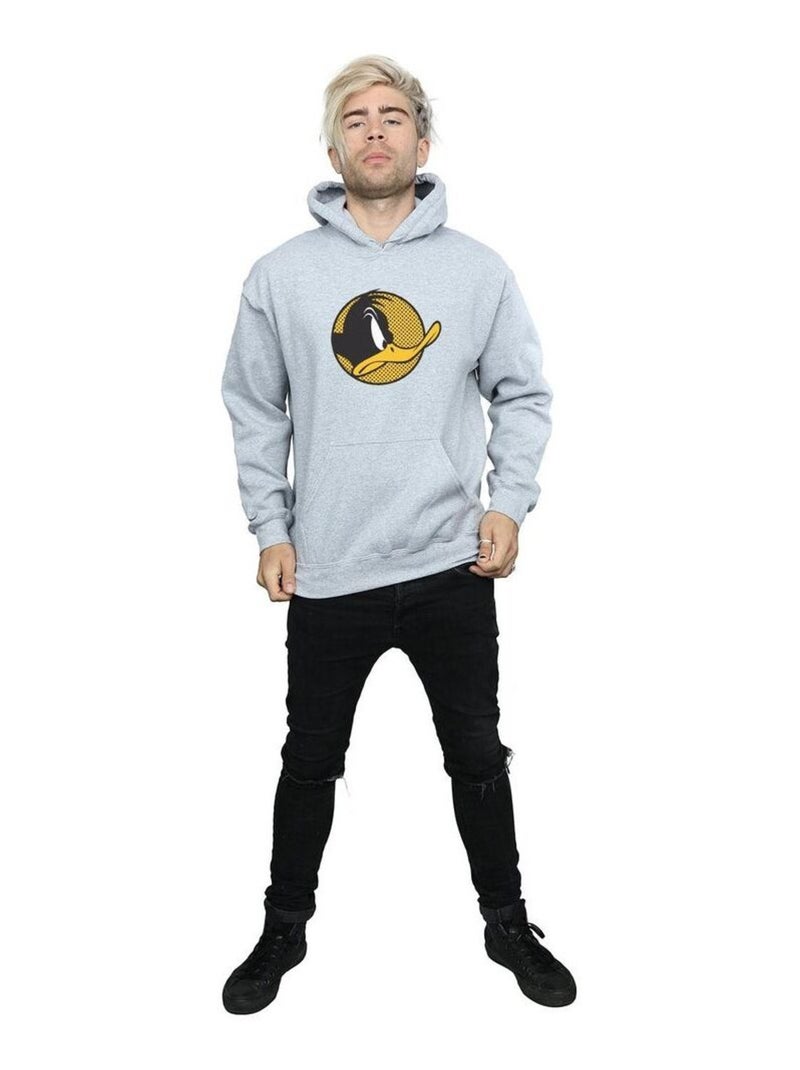 Looney Tunes - Sweat à capuche Gris chiné - Kiabi