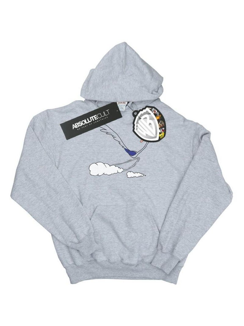 Looney Tunes - Sweat à capuche Gris chiné - Kiabi