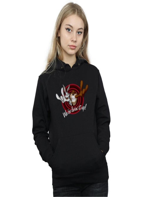 Looney Tunes - Sweat à capuche LIVIN' IT UP - Kiabi