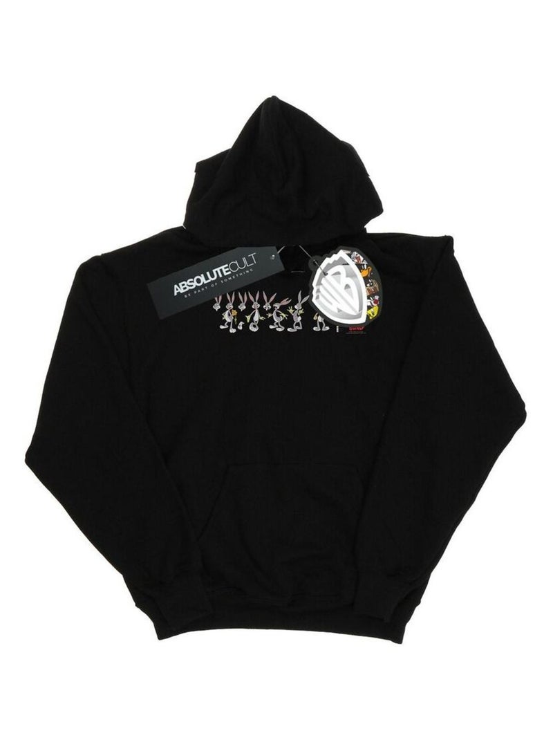 Looney Tunes - Sweat à capuche Noir - Kiabi