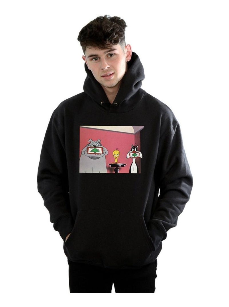 Looney Tunes - Sweat à capuche Noir - Kiabi