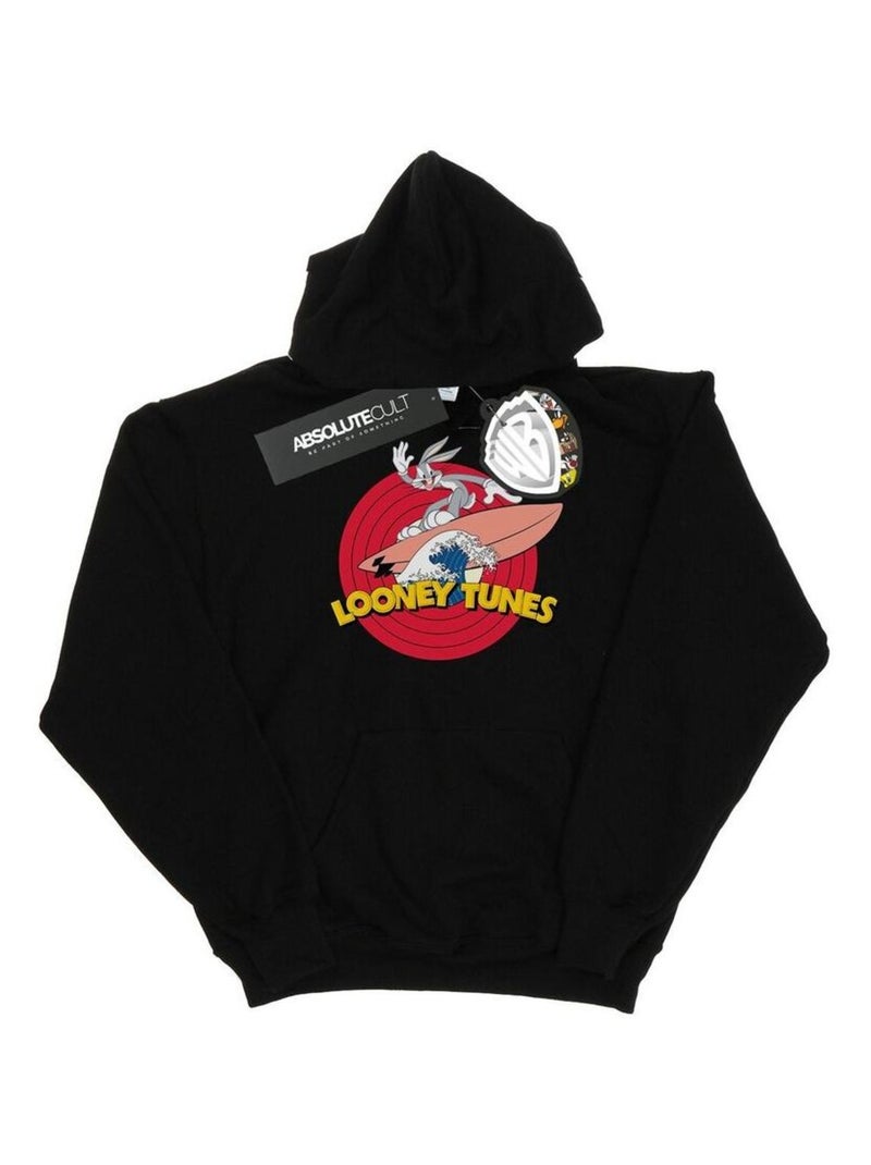 Looney Tunes - Sweat à capuche Noir - Kiabi