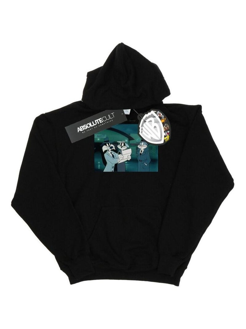Looney Tunes - Sweat à capuche Noir - Kiabi