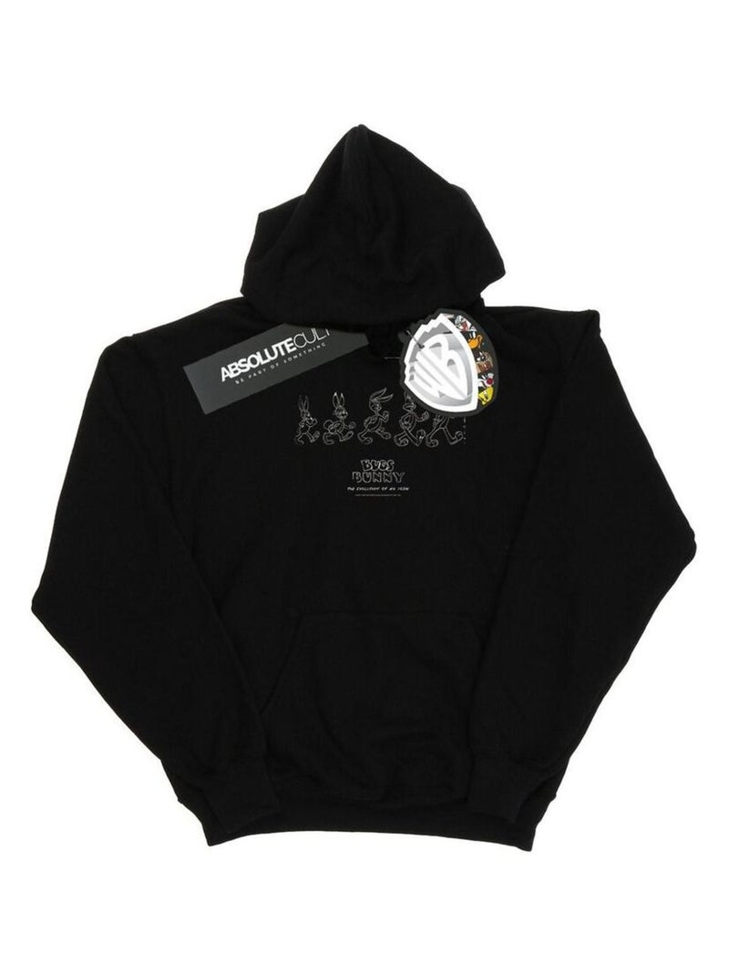 Looney Tunes - Sweat à capuche Noir - Kiabi