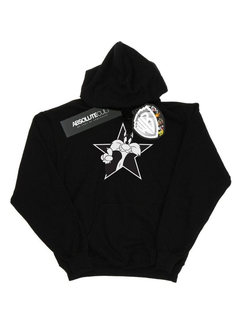 Looney Tunes - Sweat à capuche Noir - Kiabi