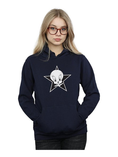 Looney Tunes - Sweat à capuche TWEETY PIE MONO STAR - Kiabi