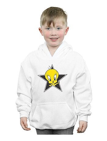 Looney Tunes - Sweat à capuche TWEETY PIE STAR