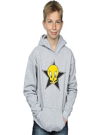 Looney Tunes - Sweat à capuche TWEETY PIE STAR