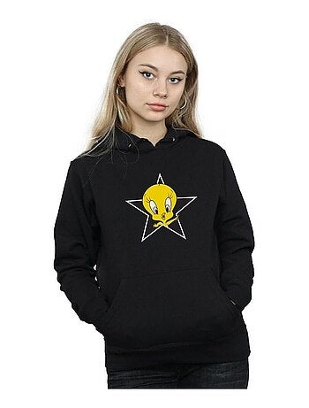 Looney Tunes - Sweat à capuche TWEETY PIE STAR