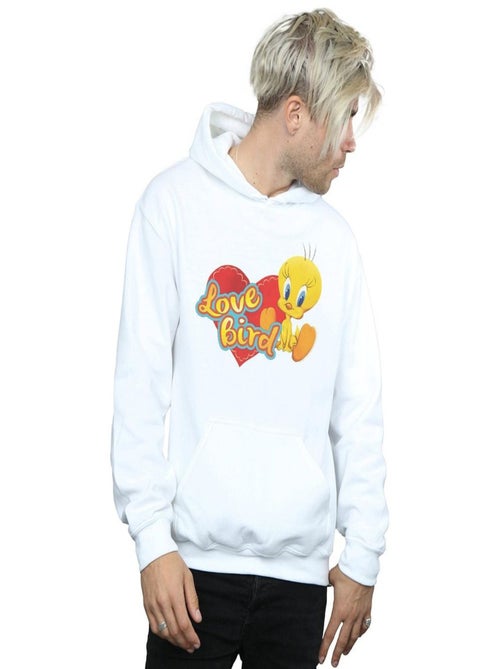 Looney Tunes - Sweat à capuche TWEETY PIE VALENTINE'S DAY LOVE BIRD - Kiabi