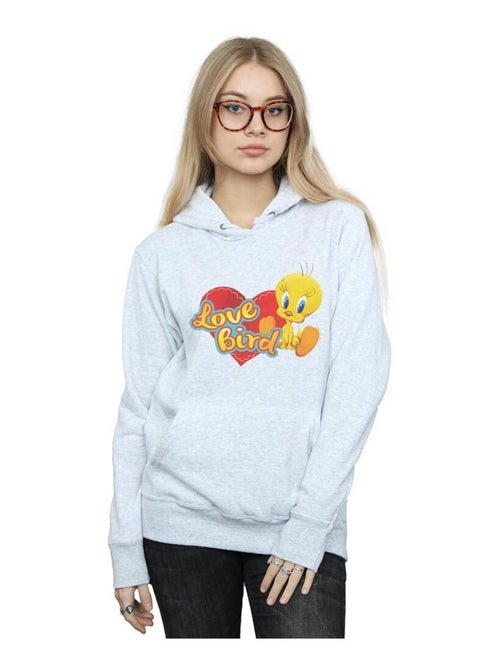 Looney Tunes - Sweat à capuche TWEETY PIE VALENTINE'S DAY LOVE BIRD - Kiabi