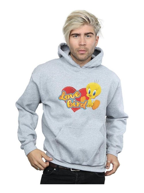 Looney Tunes - Sweat à capuche TWEETY PIE VALENTINE'S DAY LOVE BIRD - Kiabi
