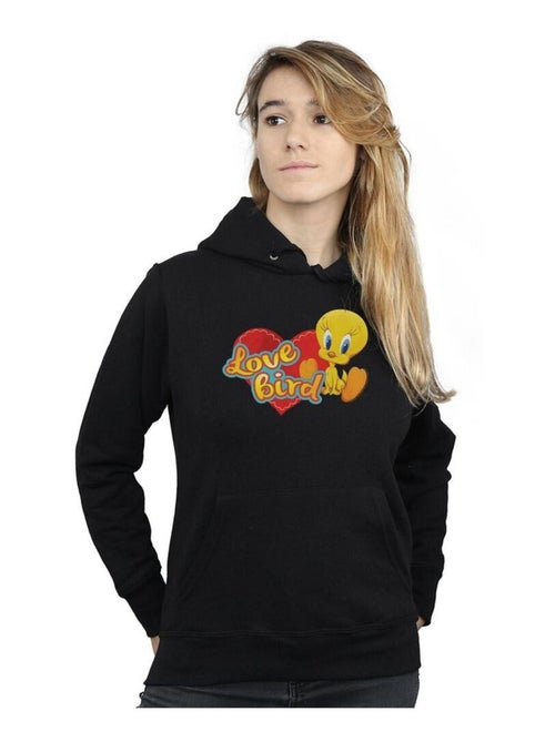 Looney Tunes - Sweat à capuche TWEETY PIE VALENTINE'S DAY LOVE BIRD - Kiabi