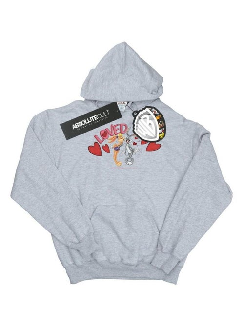 Looney Tunes - Sweat à capuche VALENTINE'S DAY LOVED UP - Kiabi