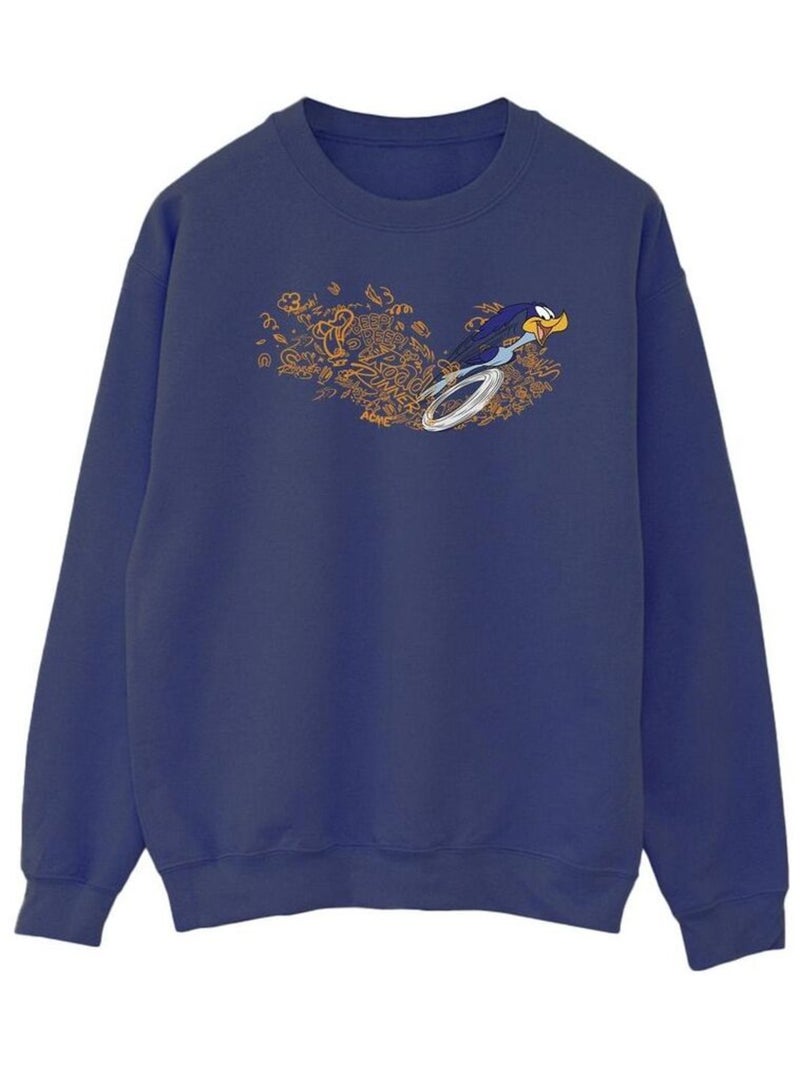 Looney Tunes - Sweat ACME Bleu marine - Kiabi