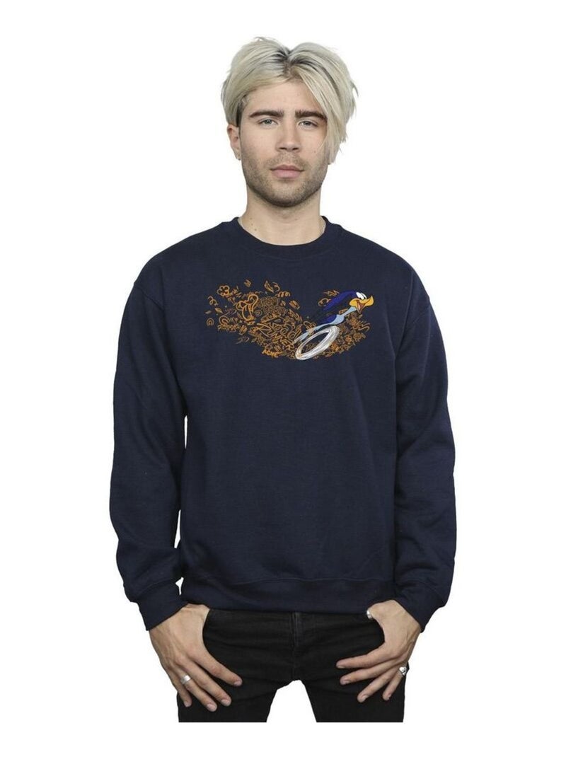 Looney Tunes - Sweat ACME Bleu marine - Kiabi
