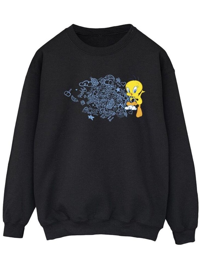 Looney Tunes - Sweat ACME Noir - Kiabi