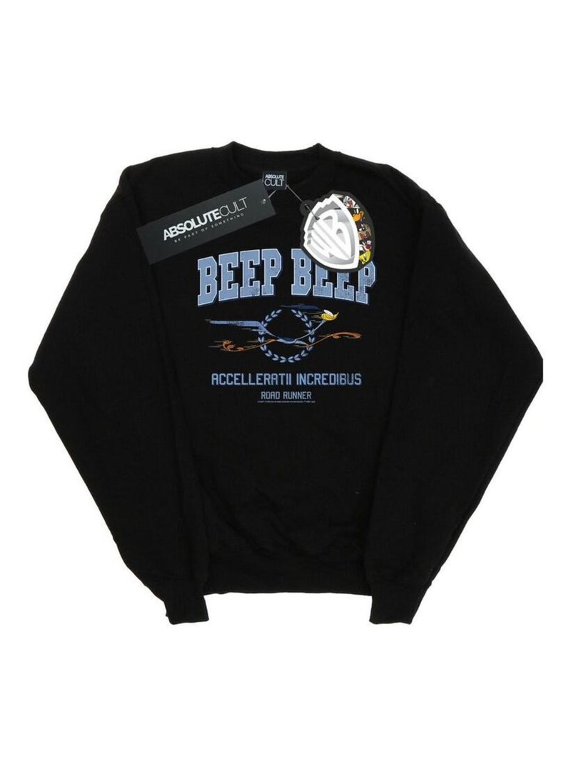Looney Tunes - Sweat BEEP BEEP Noir - Kiabi