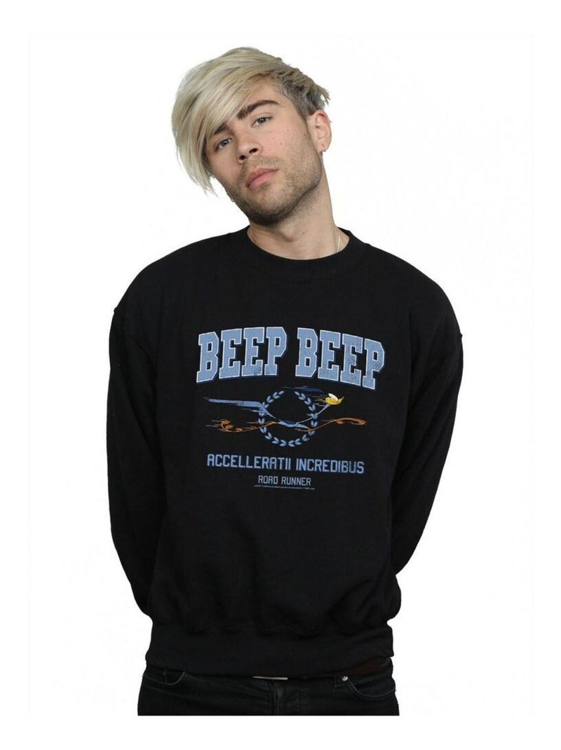 Looney Tunes - Sweat BEEP BEEP Noir - Kiabi
