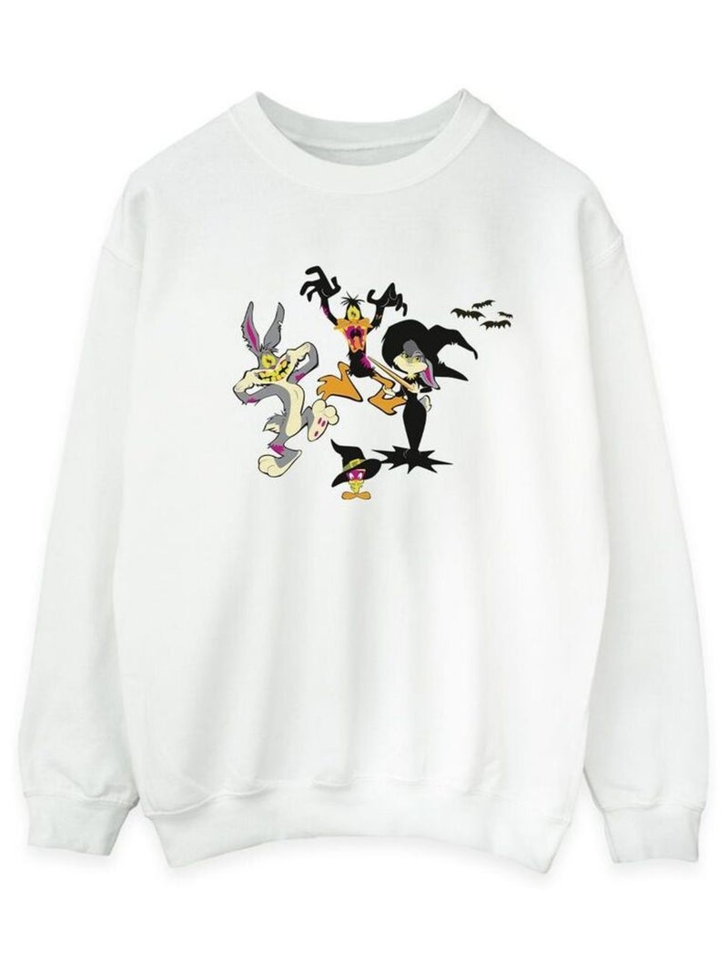 Looney Tunes - Sweat Blanc - Kiabi
