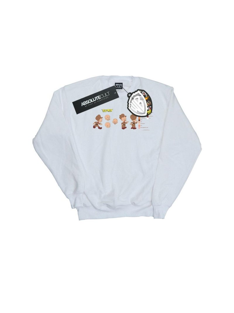 Looney Tunes - Sweat Blanc - Kiabi