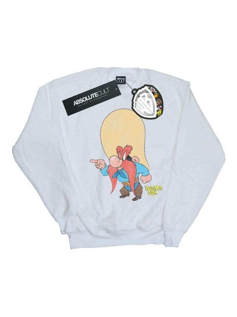 Looney Tunes - Sweat Blanc - Kiabi