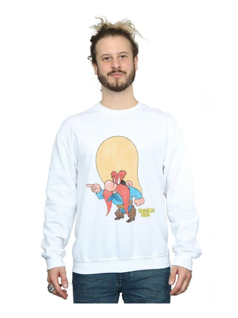Looney Tunes - Sweat Blanc - Kiabi