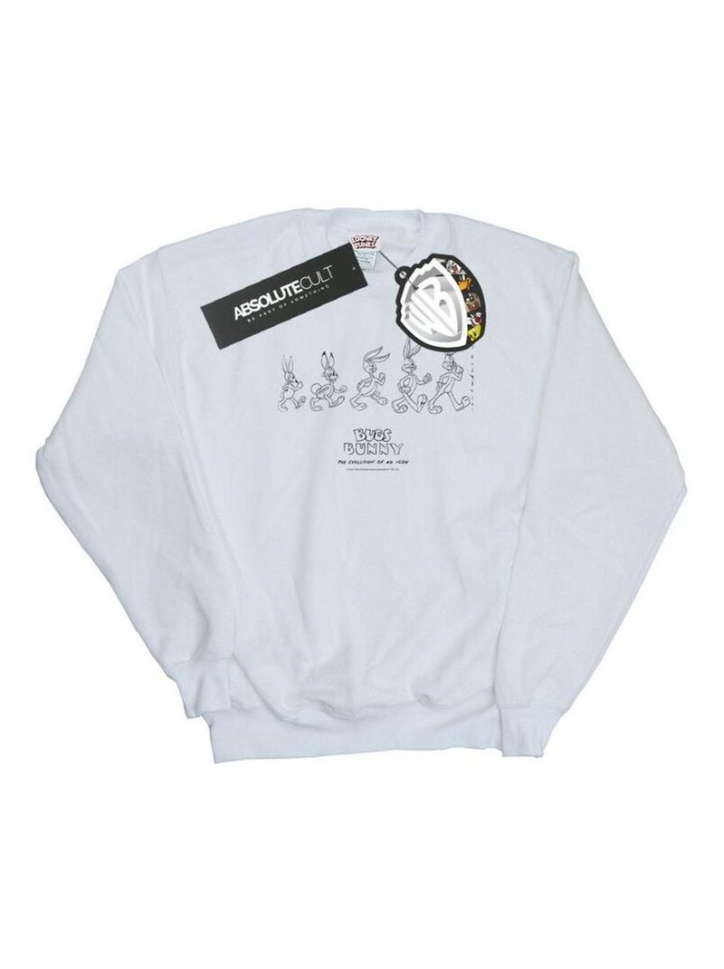 Looney Tunes - Sweat Blanc - Kiabi
