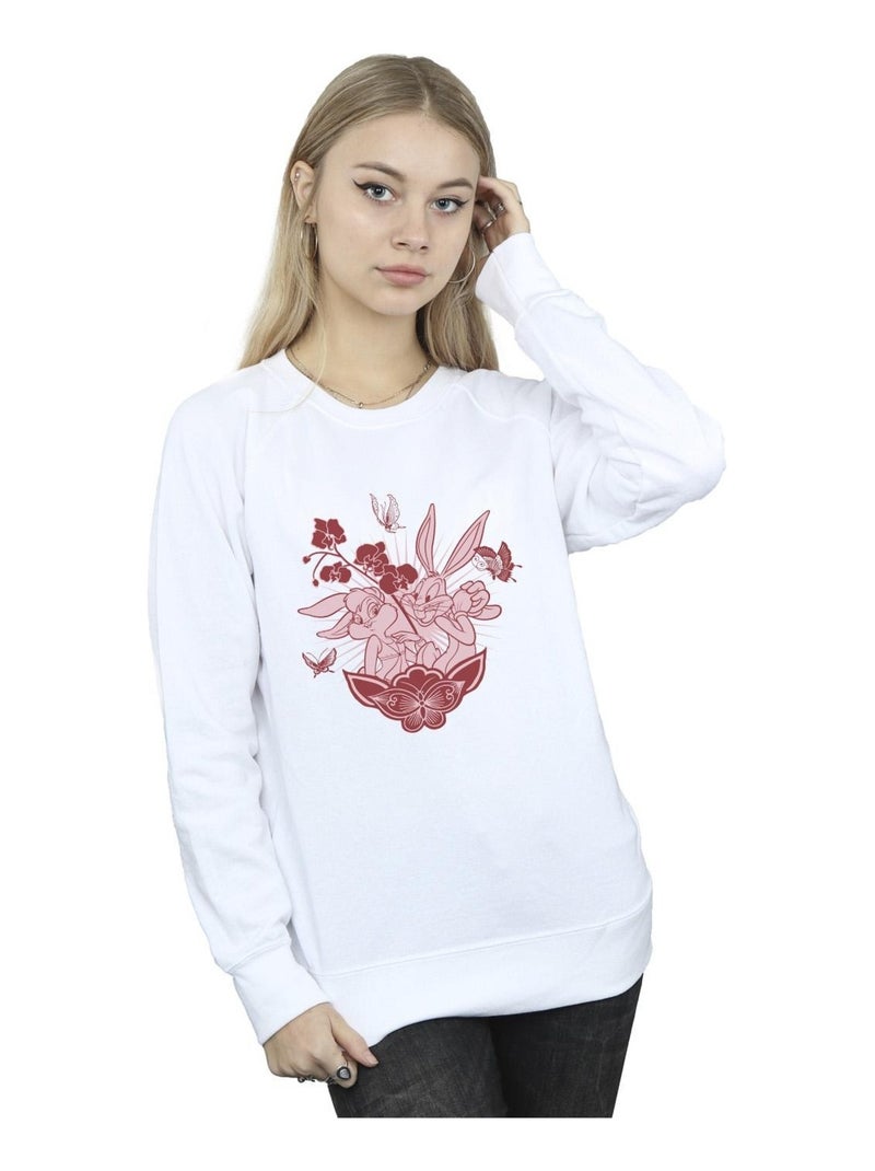 Looney Tunes - Sweat Blanc - Kiabi
