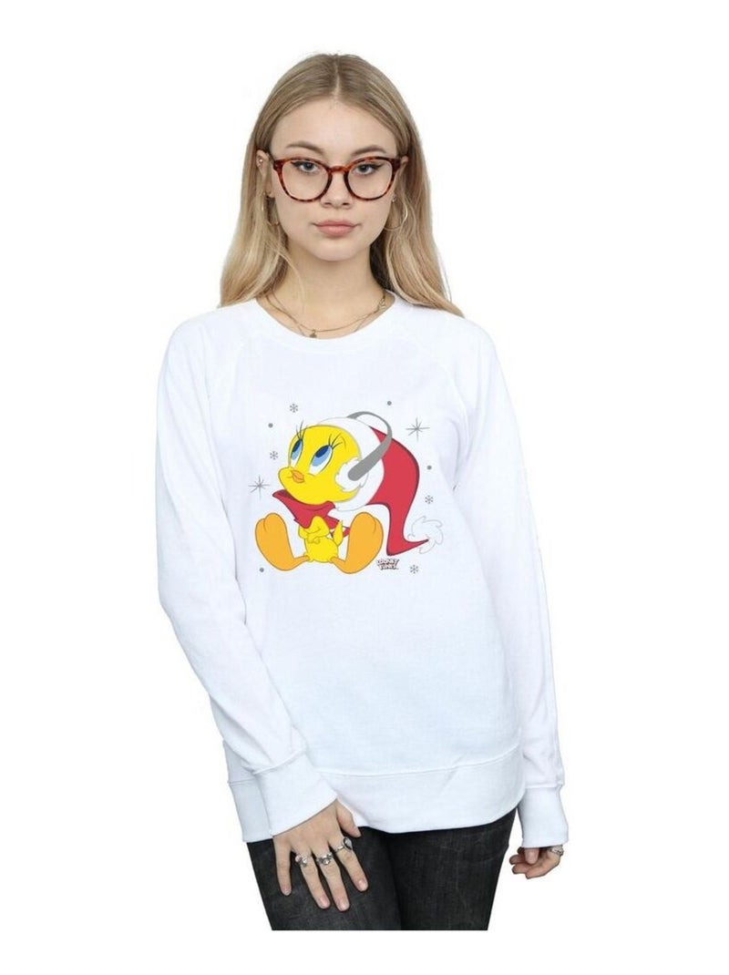 Looney Tunes - Sweat Blanc - Kiabi