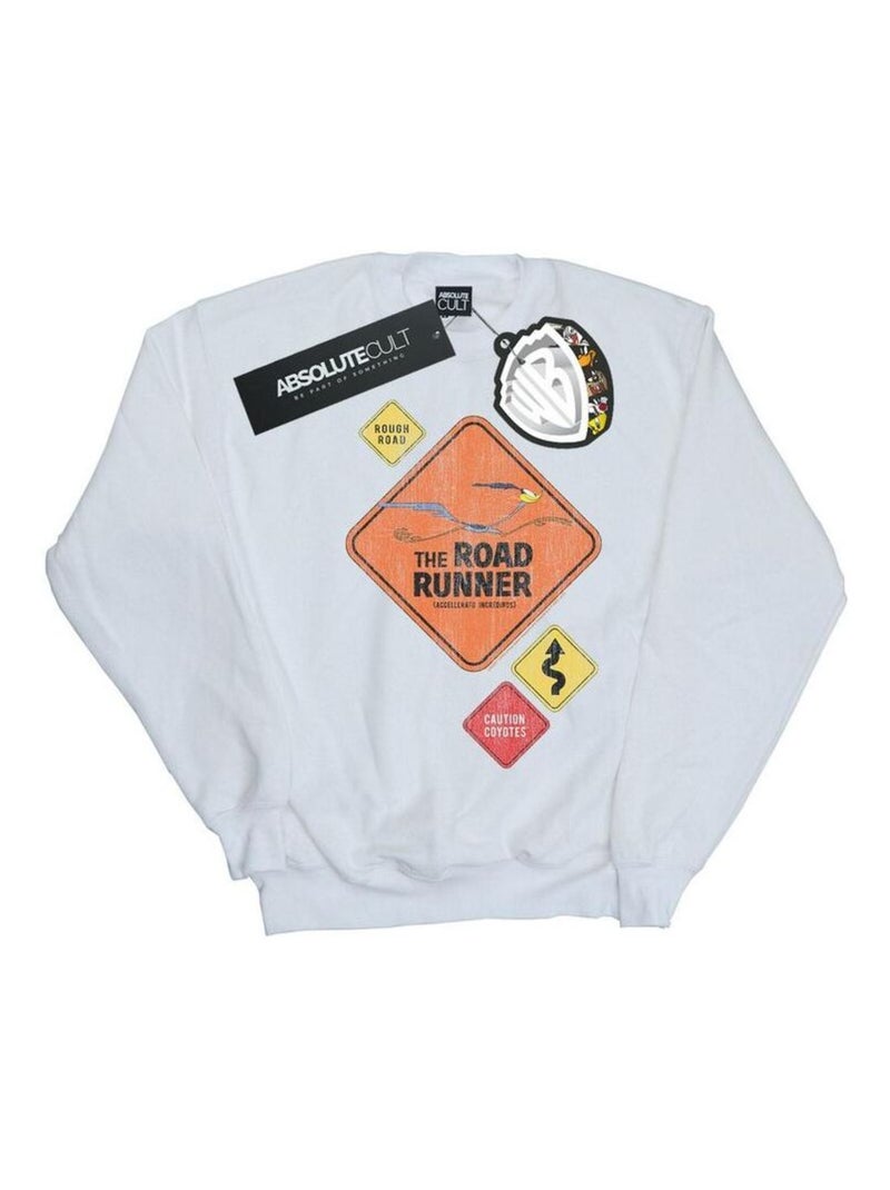 Looney Tunes - Sweat Blanc - Kiabi